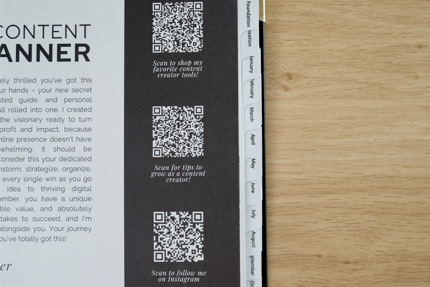 The Content Planner (Spiral Bound)