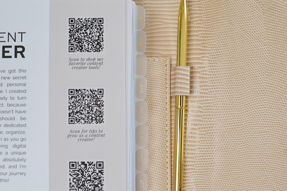 The Content Planner (Special Luxe Edition A5 Binder)