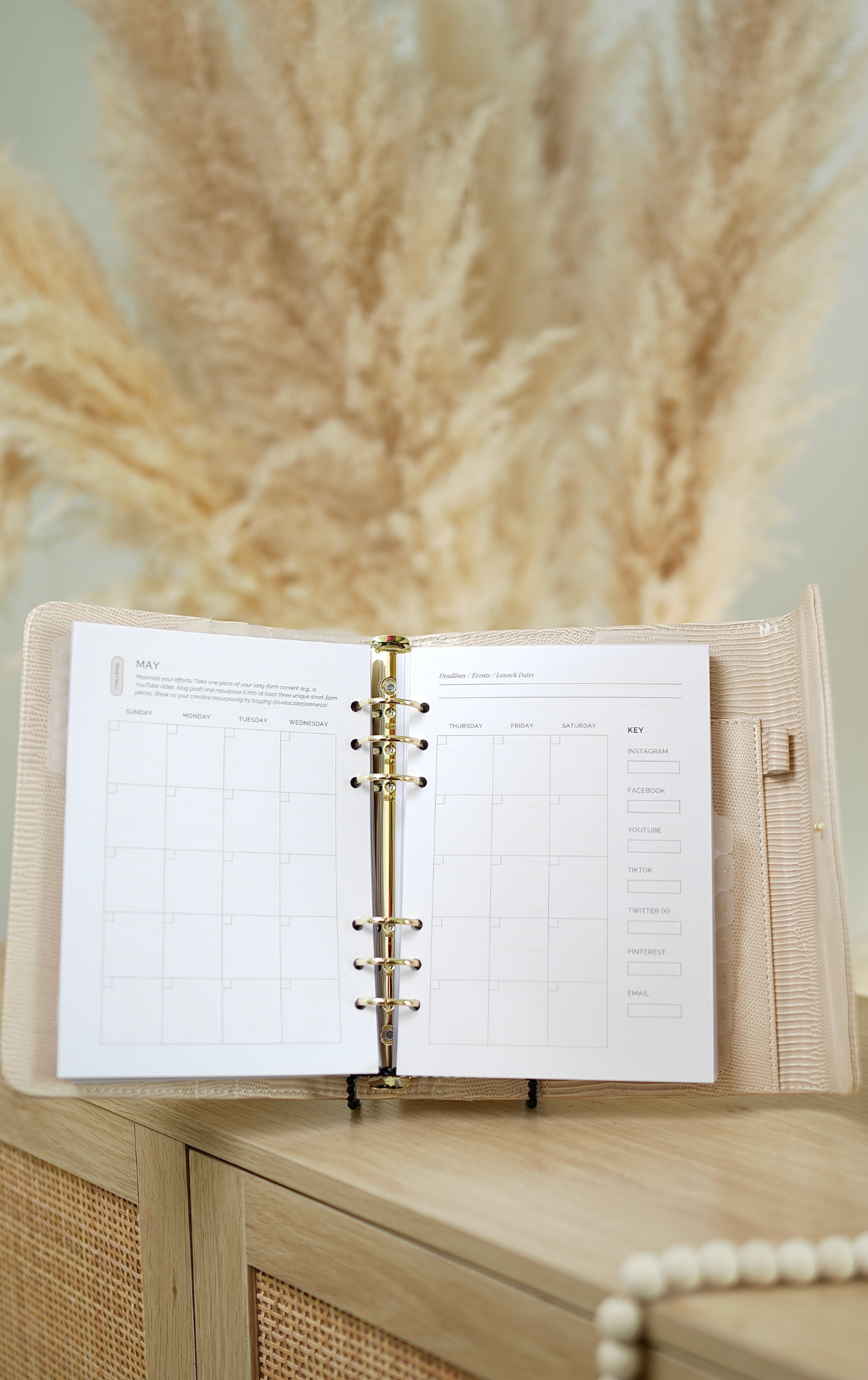 The Content Planner (Special Luxe Edition A5 Binder)