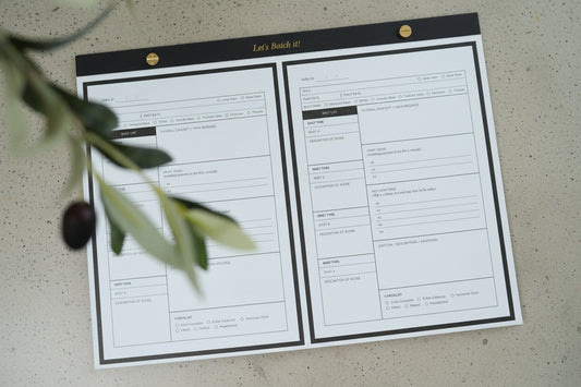 Let’s Batch It – Video Planning Notepad