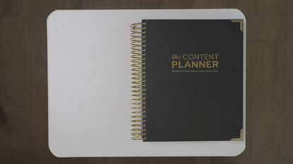 The Content Planner (Spiral Bound)